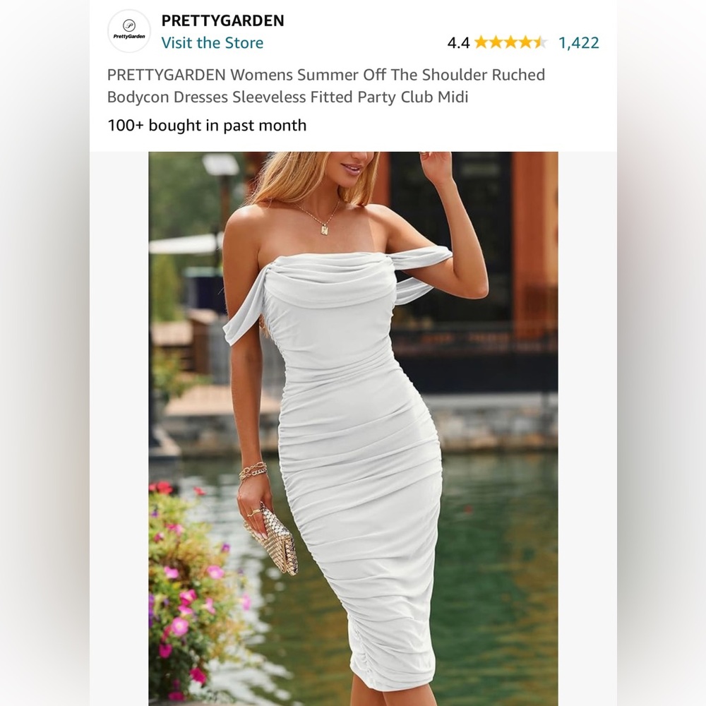 Amazon White Dress
